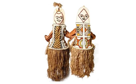 Máscara Kubeo - Casca da árvore turuí